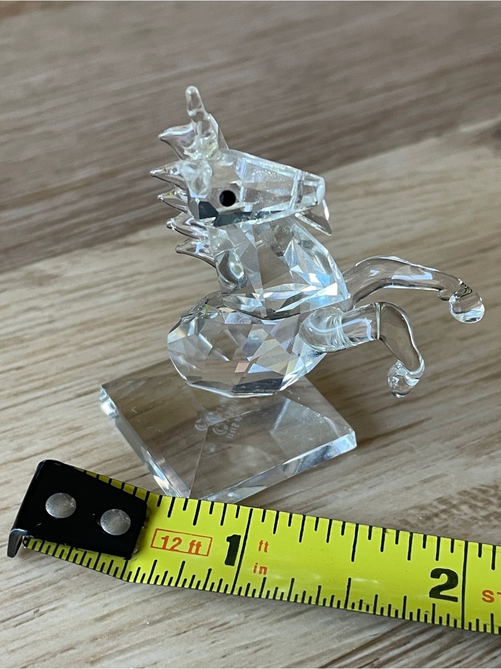 Iris arc faceted glass figurines - sold separate